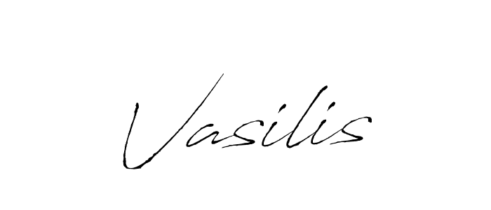 How to make Vasilis name signature. Use Antro_Vectra style for creating short signs online. This is the latest handwritten sign. Vasilis signature style 6 images and pictures png