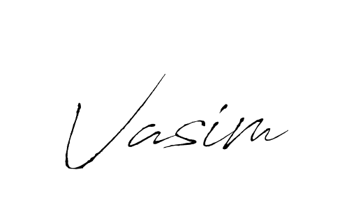 Antro_Vectra is a professional signature style that is perfect for those who want to add a touch of class to their signature. It is also a great choice for those who want to make their signature more unique. Get Vasim name to fancy signature for free. Vasim signature style 6 images and pictures png