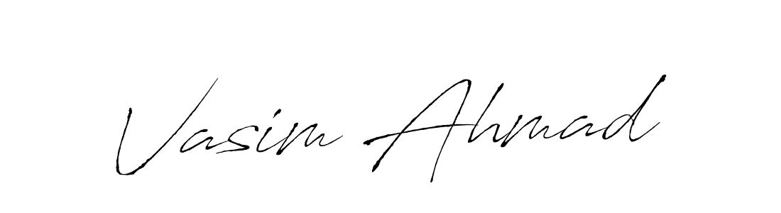 Make a beautiful signature design for name Vasim Ahmad. Use this online signature maker to create a handwritten signature for free. Vasim Ahmad signature style 6 images and pictures png