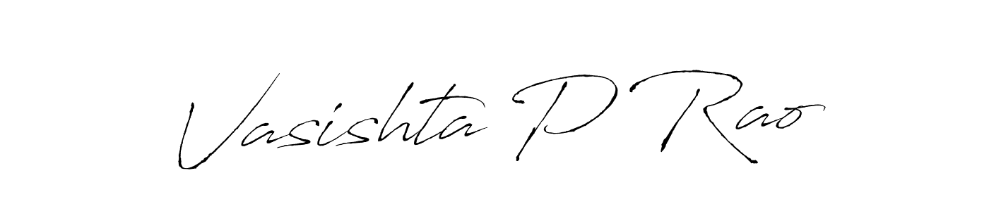 Antro_Vectra is a professional signature style that is perfect for those who want to add a touch of class to their signature. It is also a great choice for those who want to make their signature more unique. Get Vasishta P Rao name to fancy signature for free. Vasishta P Rao signature style 6 images and pictures png
