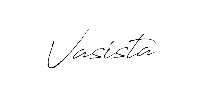 Make a beautiful signature design for name Vasista. Use this online signature maker to create a handwritten signature for free. Vasista signature style 6 images and pictures png