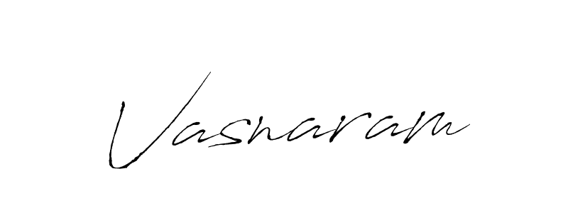 How to make Vasnaram signature? Antro_Vectra is a professional autograph style. Create handwritten signature for Vasnaram name. Vasnaram signature style 6 images and pictures png