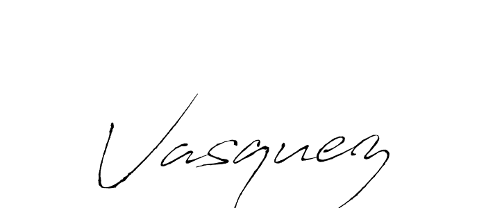 Create a beautiful signature design for name Vasquez. With this signature (Antro_Vectra) fonts, you can make a handwritten signature for free. Vasquez signature style 6 images and pictures png