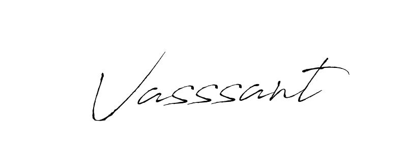 Create a beautiful signature design for name Vasssant. With this signature (Antro_Vectra) fonts, you can make a handwritten signature for free. Vasssant signature style 6 images and pictures png