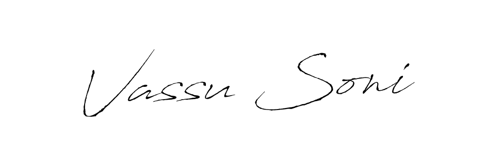 Make a beautiful signature design for name Vassu Soni. Use this online signature maker to create a handwritten signature for free. Vassu Soni signature style 6 images and pictures png