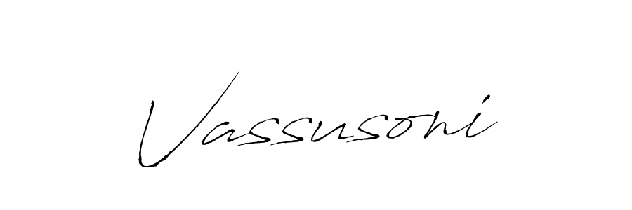 You can use this online signature creator to create a handwritten signature for the name Vassusoni. This is the best online autograph maker. Vassusoni signature style 6 images and pictures png