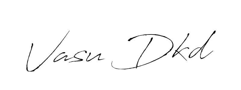 Antro_Vectra is a professional signature style that is perfect for those who want to add a touch of class to their signature. It is also a great choice for those who want to make their signature more unique. Get Vasu Dkd name to fancy signature for free. Vasu Dkd signature style 6 images and pictures png