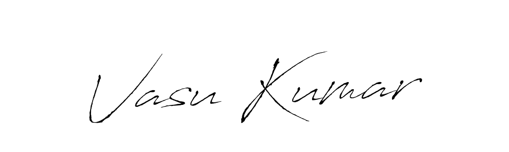 The best way (Antro_Vectra) to make a short signature is to pick only two or three words in your name. The name Vasu Kumar include a total of six letters. For converting this name. Vasu Kumar signature style 6 images and pictures png