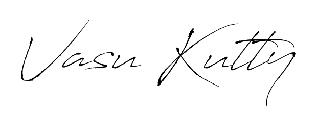 This is the best signature style for the Vasu Kutty name. Also you like these signature font (Antro_Vectra). Mix name signature. Vasu Kutty signature style 6 images and pictures png