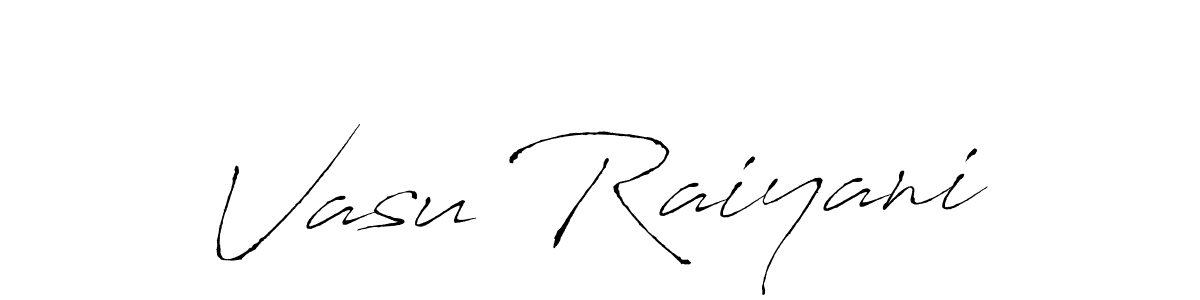 Use a signature maker to create a handwritten signature online. With this signature software, you can design (Antro_Vectra) your own signature for name Vasu Raiyani. Vasu Raiyani signature style 6 images and pictures png