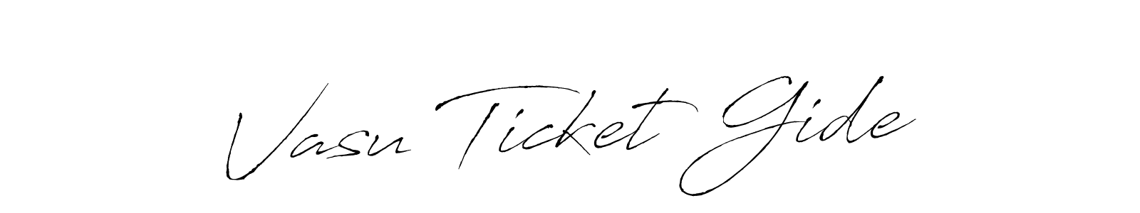 You can use this online signature creator to create a handwritten signature for the name Vasu Ticket Gide. This is the best online autograph maker. Vasu Ticket Gide signature style 6 images and pictures png