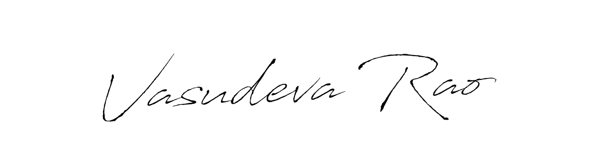 Design your own signature with our free online signature maker. With this signature software, you can create a handwritten (Antro_Vectra) signature for name Vasudeva Rao. Vasudeva Rao signature style 6 images and pictures png