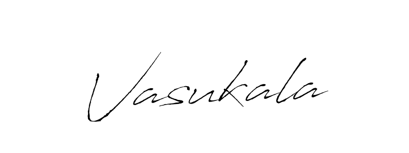 The best way (Antro_Vectra) to make a short signature is to pick only two or three words in your name. The name Vasukala include a total of six letters. For converting this name. Vasukala signature style 6 images and pictures png