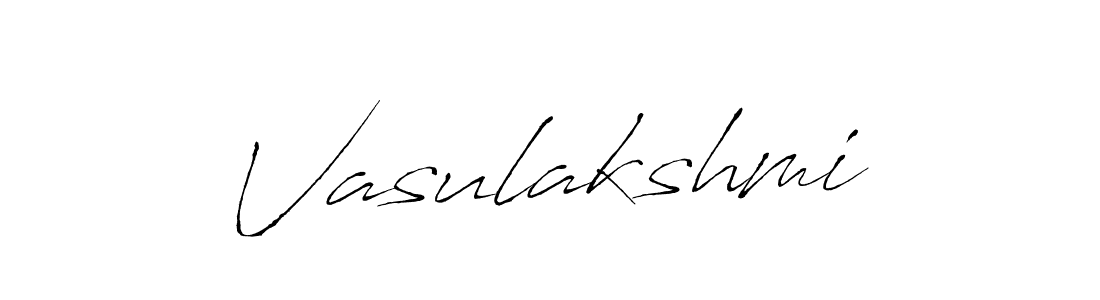 How to make Vasulakshmi signature? Antro_Vectra is a professional autograph style. Create handwritten signature for Vasulakshmi name. Vasulakshmi signature style 6 images and pictures png