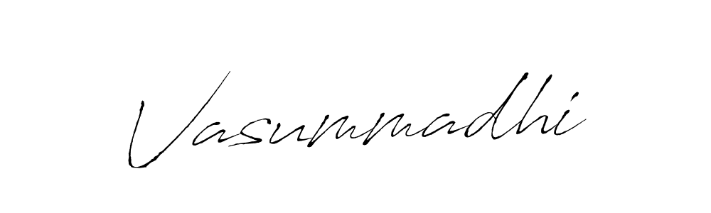 Antro_Vectra is a professional signature style that is perfect for those who want to add a touch of class to their signature. It is also a great choice for those who want to make their signature more unique. Get Vasummadhi name to fancy signature for free. Vasummadhi signature style 6 images and pictures png