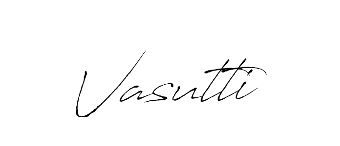 Vasutti stylish signature style. Best Handwritten Sign (Antro_Vectra) for my name. Handwritten Signature Collection Ideas for my name Vasutti. Vasutti signature style 6 images and pictures png