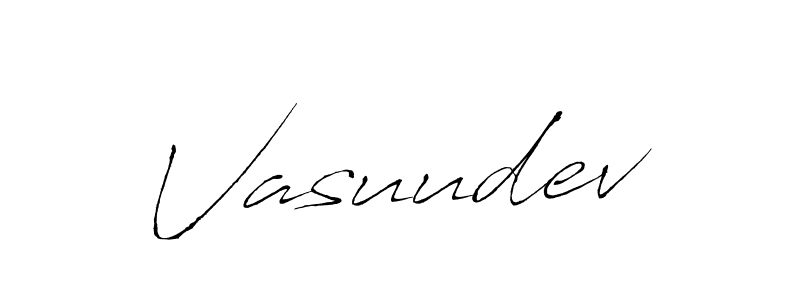 How to make Vasuudev name signature. Use Antro_Vectra style for creating short signs online. This is the latest handwritten sign. Vasuudev signature style 6 images and pictures png