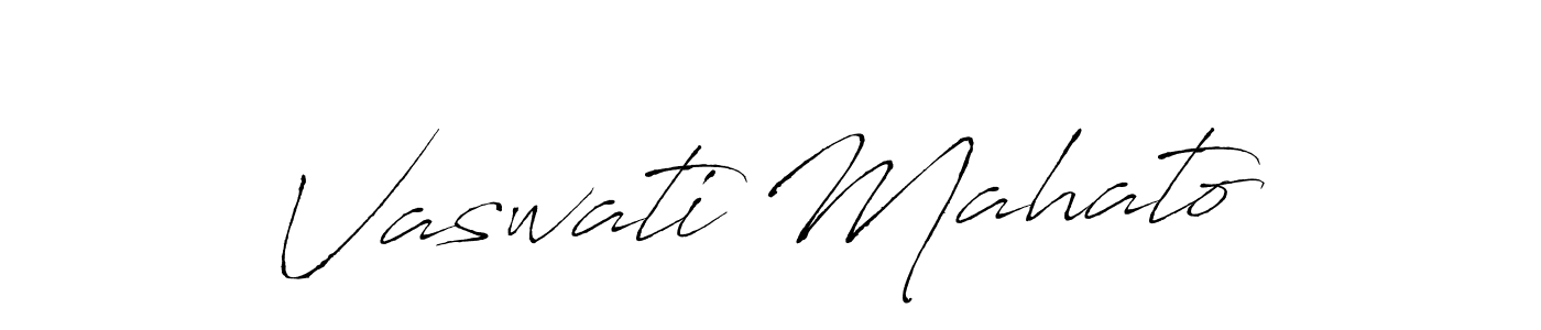 This is the best signature style for the Vaswati Mahato name. Also you like these signature font (Antro_Vectra). Mix name signature. Vaswati Mahato signature style 6 images and pictures png