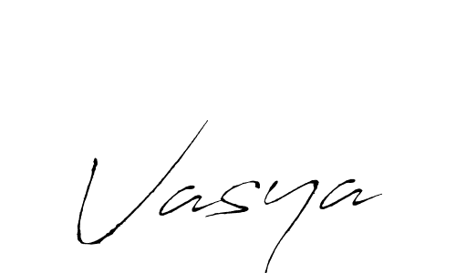 Antro_Vectra is a professional signature style that is perfect for those who want to add a touch of class to their signature. It is also a great choice for those who want to make their signature more unique. Get Vasya name to fancy signature for free. Vasya signature style 6 images and pictures png