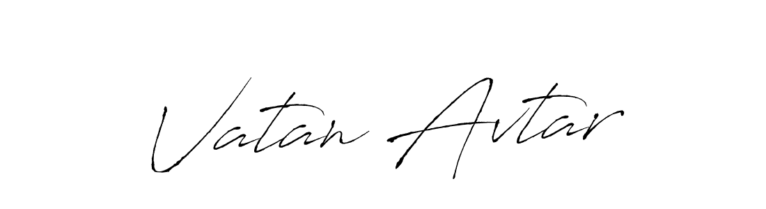 See photos of Vatan Avtar official signature by Spectra . Check more albums & portfolios. Read reviews & check more about Antro_Vectra font. Vatan Avtar signature style 6 images and pictures png