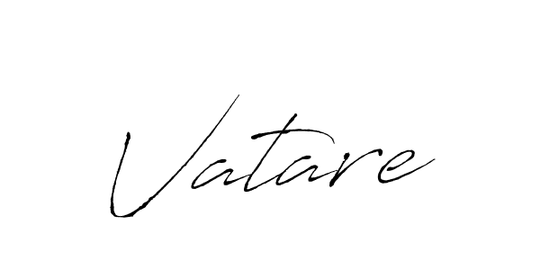 How to make Vatare signature? Antro_Vectra is a professional autograph style. Create handwritten signature for Vatare name. Vatare signature style 6 images and pictures png