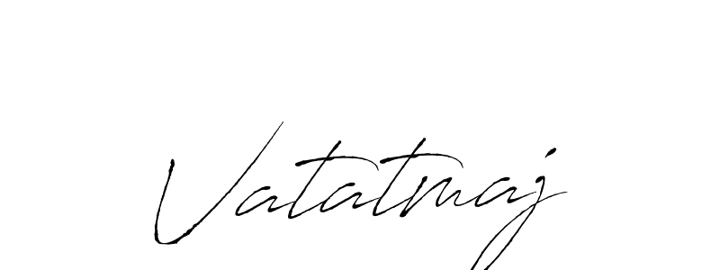 Use a signature maker to create a handwritten signature online. With this signature software, you can design (Antro_Vectra) your own signature for name Vatatmaj. Vatatmaj signature style 6 images and pictures png