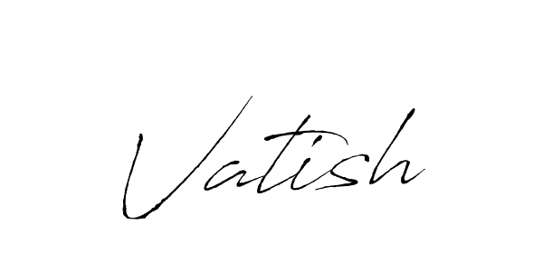 The best way (Antro_Vectra) to make a short signature is to pick only two or three words in your name. The name Vatish include a total of six letters. For converting this name. Vatish signature style 6 images and pictures png