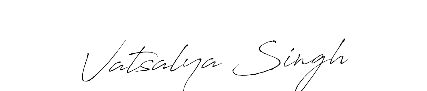 It looks lik you need a new signature style for name Vatsalya Singh. Design unique handwritten (Antro_Vectra) signature with our free signature maker in just a few clicks. Vatsalya Singh signature style 6 images and pictures png