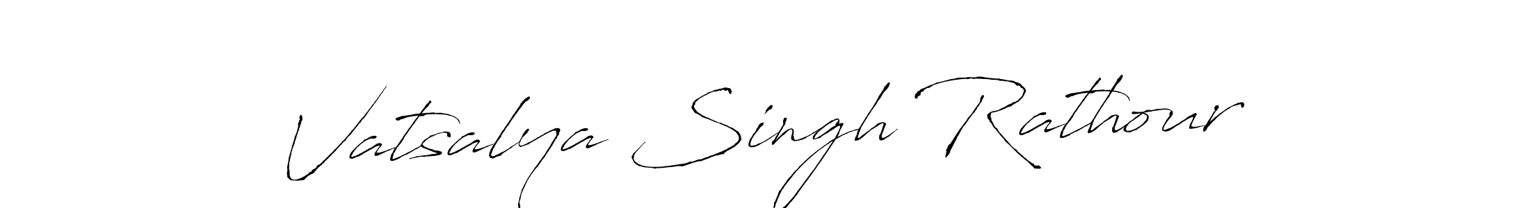 Make a short Vatsalya Singh Rathour signature style. Manage your documents anywhere anytime using Antro_Vectra. Create and add eSignatures, submit forms, share and send files easily. Vatsalya Singh Rathour signature style 6 images and pictures png