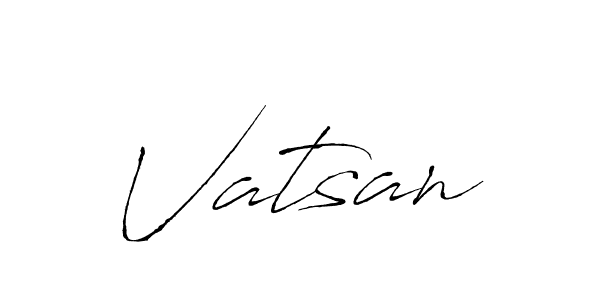 Once you've used our free online signature maker to create your best signature Antro_Vectra style, it's time to enjoy all of the benefits that Vatsan name signing documents. Vatsan signature style 6 images and pictures png