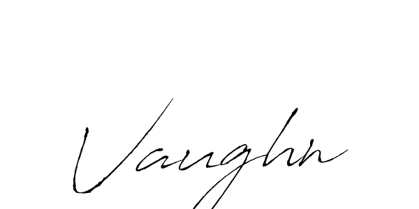 Make a beautiful signature design for name Vaughn. With this signature (Antro_Vectra) style, you can create a handwritten signature for free. Vaughn signature style 6 images and pictures png