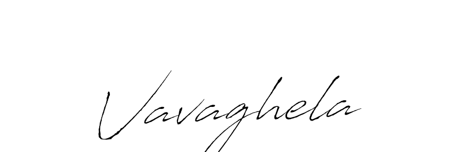 Design your own signature with our free online signature maker. With this signature software, you can create a handwritten (Antro_Vectra) signature for name Vavaghela. Vavaghela signature style 6 images and pictures png