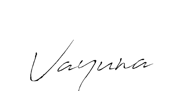 Antro_Vectra is a professional signature style that is perfect for those who want to add a touch of class to their signature. It is also a great choice for those who want to make their signature more unique. Get Vayuna name to fancy signature for free. Vayuna signature style 6 images and pictures png