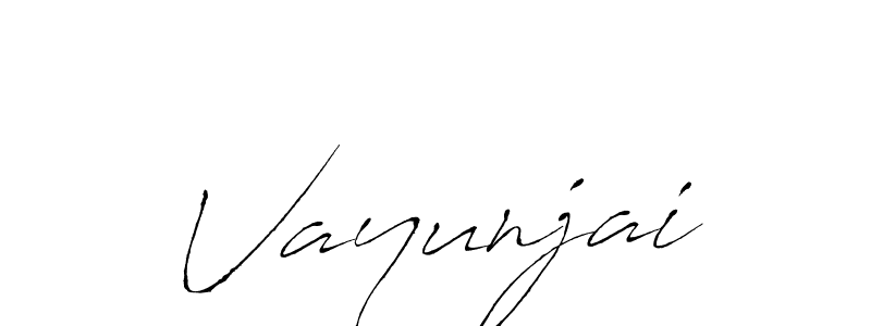 Also we have Vayunjai name is the best signature style. Create professional handwritten signature collection using Antro_Vectra autograph style. Vayunjai signature style 6 images and pictures png