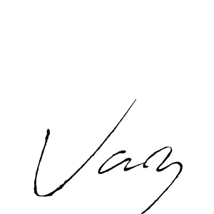 Make a beautiful signature design for name Vaz. Use this online signature maker to create a handwritten signature for free. Vaz signature style 6 images and pictures png