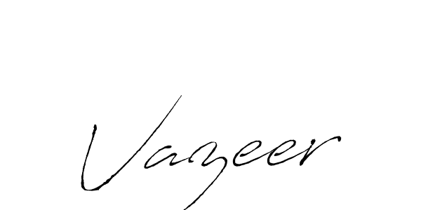 It looks lik you need a new signature style for name Vazeer. Design unique handwritten (Antro_Vectra) signature with our free signature maker in just a few clicks. Vazeer signature style 6 images and pictures png