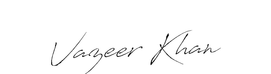 Make a beautiful signature design for name Vazeer Khan. Use this online signature maker to create a handwritten signature for free. Vazeer Khan signature style 6 images and pictures png