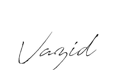 You should practise on your own different ways (Antro_Vectra) to write your name (Vazid) in signature. don't let someone else do it for you. Vazid signature style 6 images and pictures png