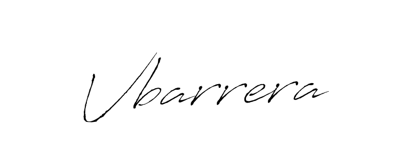 How to make Vbarrera name signature. Use Antro_Vectra style for creating short signs online. This is the latest handwritten sign. Vbarrera signature style 6 images and pictures png