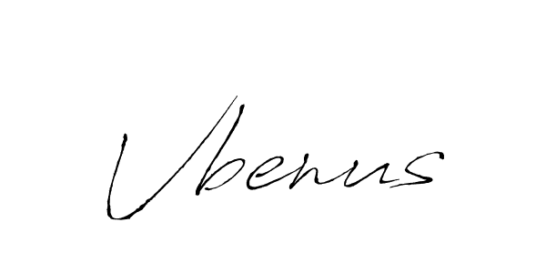 Create a beautiful signature design for name Vbenus. With this signature (Antro_Vectra) fonts, you can make a handwritten signature for free. Vbenus signature style 6 images and pictures png