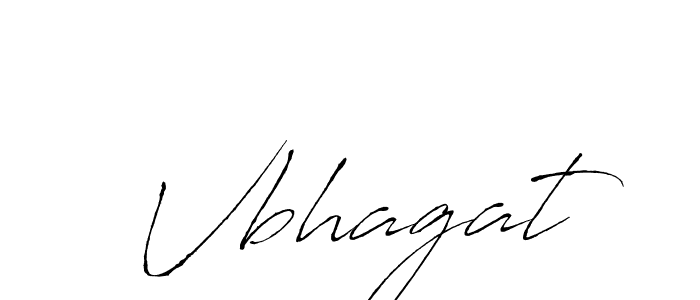 How to make Vbhagat signature? Antro_Vectra is a professional autograph style. Create handwritten signature for Vbhagat name. Vbhagat signature style 6 images and pictures png