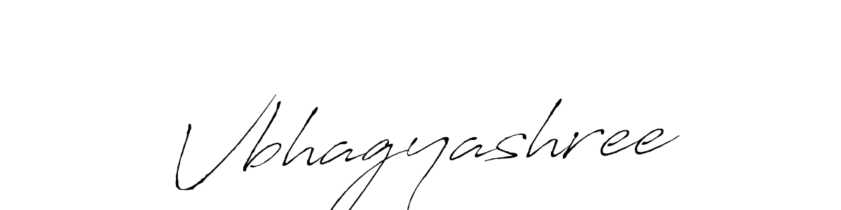 Create a beautiful signature design for name Vbhagyashree. With this signature (Antro_Vectra) fonts, you can make a handwritten signature for free. Vbhagyashree signature style 6 images and pictures png