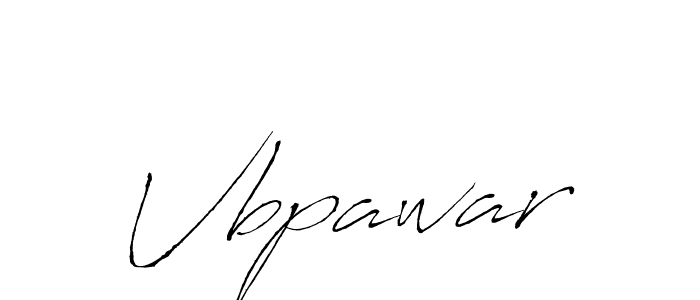 Vbpawar stylish signature style. Best Handwritten Sign (Antro_Vectra) for my name. Handwritten Signature Collection Ideas for my name Vbpawar. Vbpawar signature style 6 images and pictures png