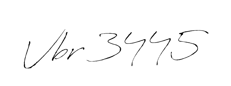 How to make Vbr 3445 name signature. Use Antro_Vectra style for creating short signs online. This is the latest handwritten sign. Vbr 3445 signature style 6 images and pictures png