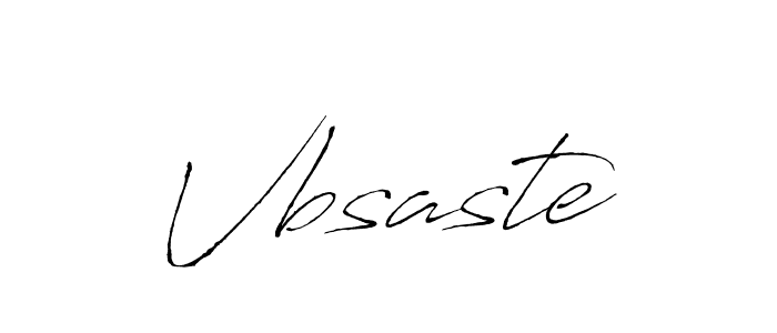 Use a signature maker to create a handwritten signature online. With this signature software, you can design (Antro_Vectra) your own signature for name Vbsaste. Vbsaste signature style 6 images and pictures png