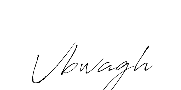 Create a beautiful signature design for name Vbwagh. With this signature (Antro_Vectra) fonts, you can make a handwritten signature for free. Vbwagh signature style 6 images and pictures png