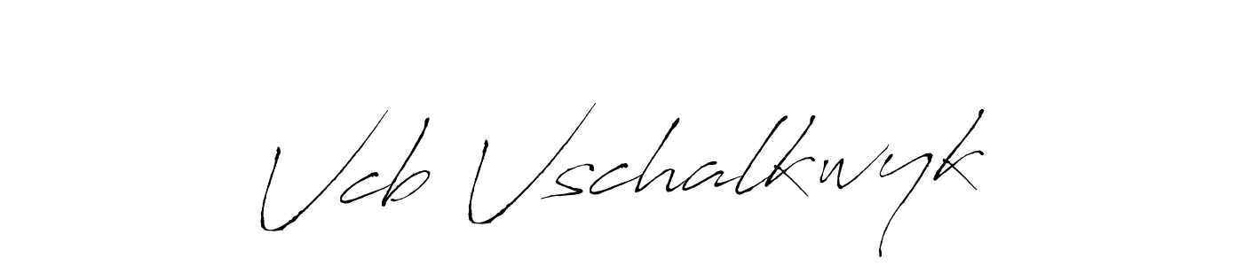 This is the best signature style for the Vcb Vschalkwyk name. Also you like these signature font (Antro_Vectra). Mix name signature. Vcb Vschalkwyk signature style 6 images and pictures png