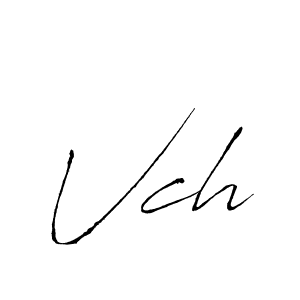 How to make Vch name signature. Use Antro_Vectra style for creating short signs online. This is the latest handwritten sign. Vch signature style 6 images and pictures png