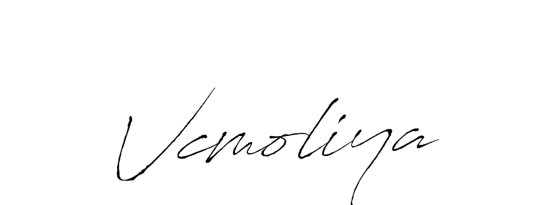 Also we have Vcmoliya name is the best signature style. Create professional handwritten signature collection using Antro_Vectra autograph style. Vcmoliya signature style 6 images and pictures png