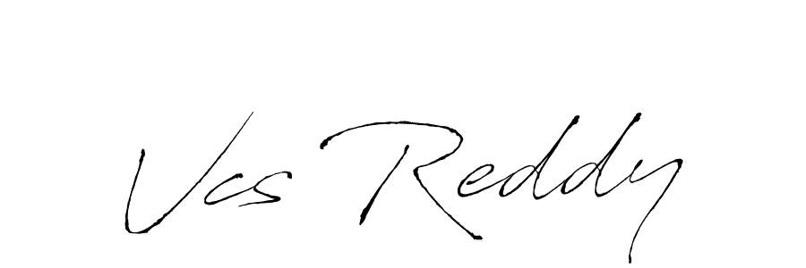 It looks lik you need a new signature style for name Vcs Reddy. Design unique handwritten (Antro_Vectra) signature with our free signature maker in just a few clicks. Vcs Reddy signature style 6 images and pictures png